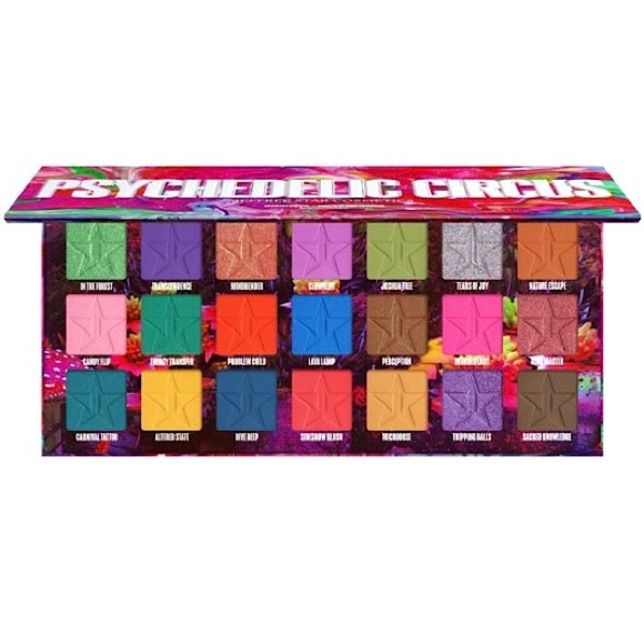 Jeffree Star | Psychedelic Circus Artistry Palette | BNiB 21 mesmerizing shades - Picture 4 of 16
